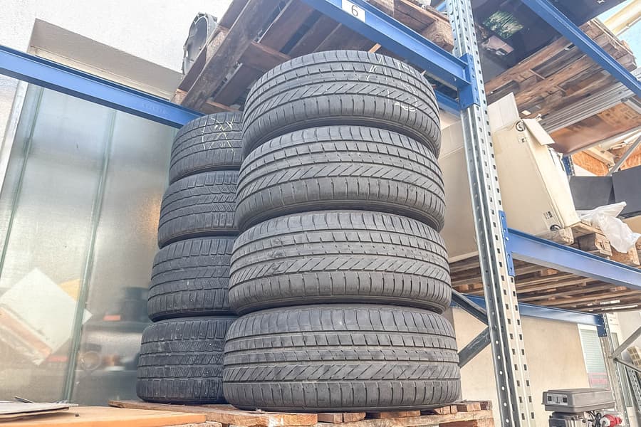 4 Sommerkompletträder Goodyear Excellance 225/55 R17 97W